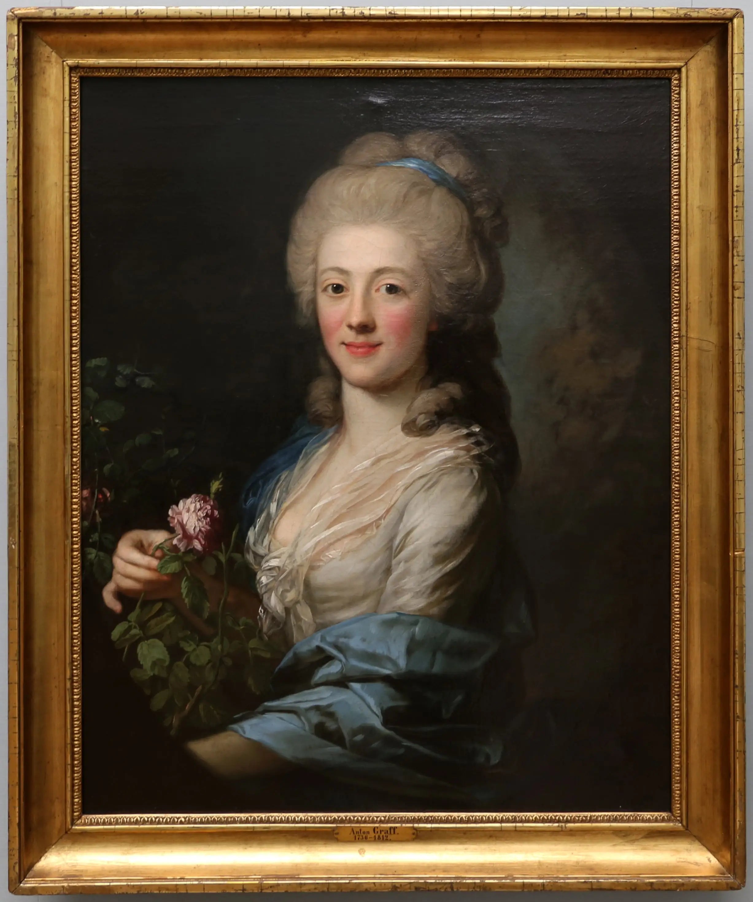 Juliane Wilhelmine Bause - Anton Graff - Alpha Reproduction