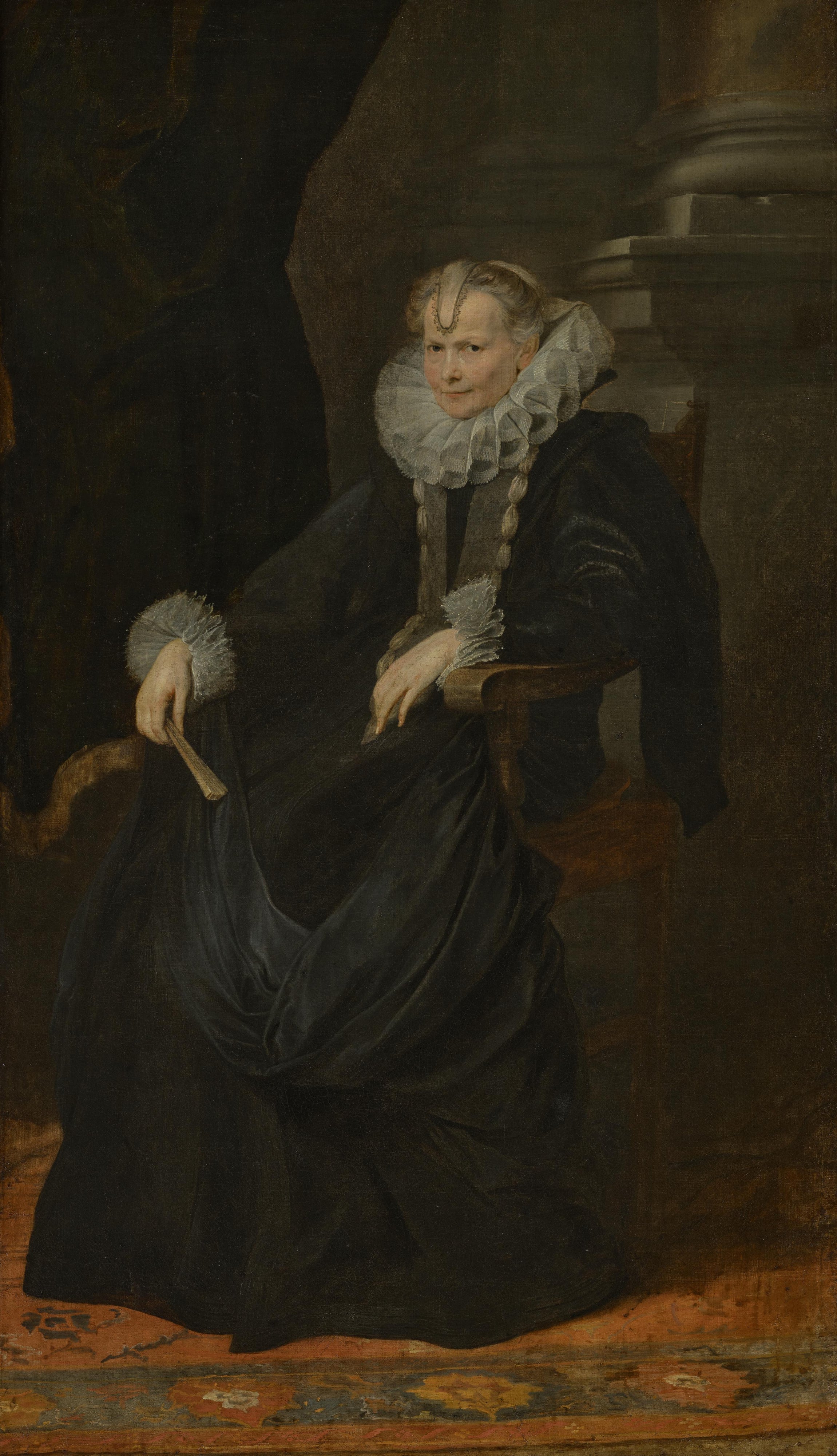Portrait d'une dame génoise - Antoine van Dyck