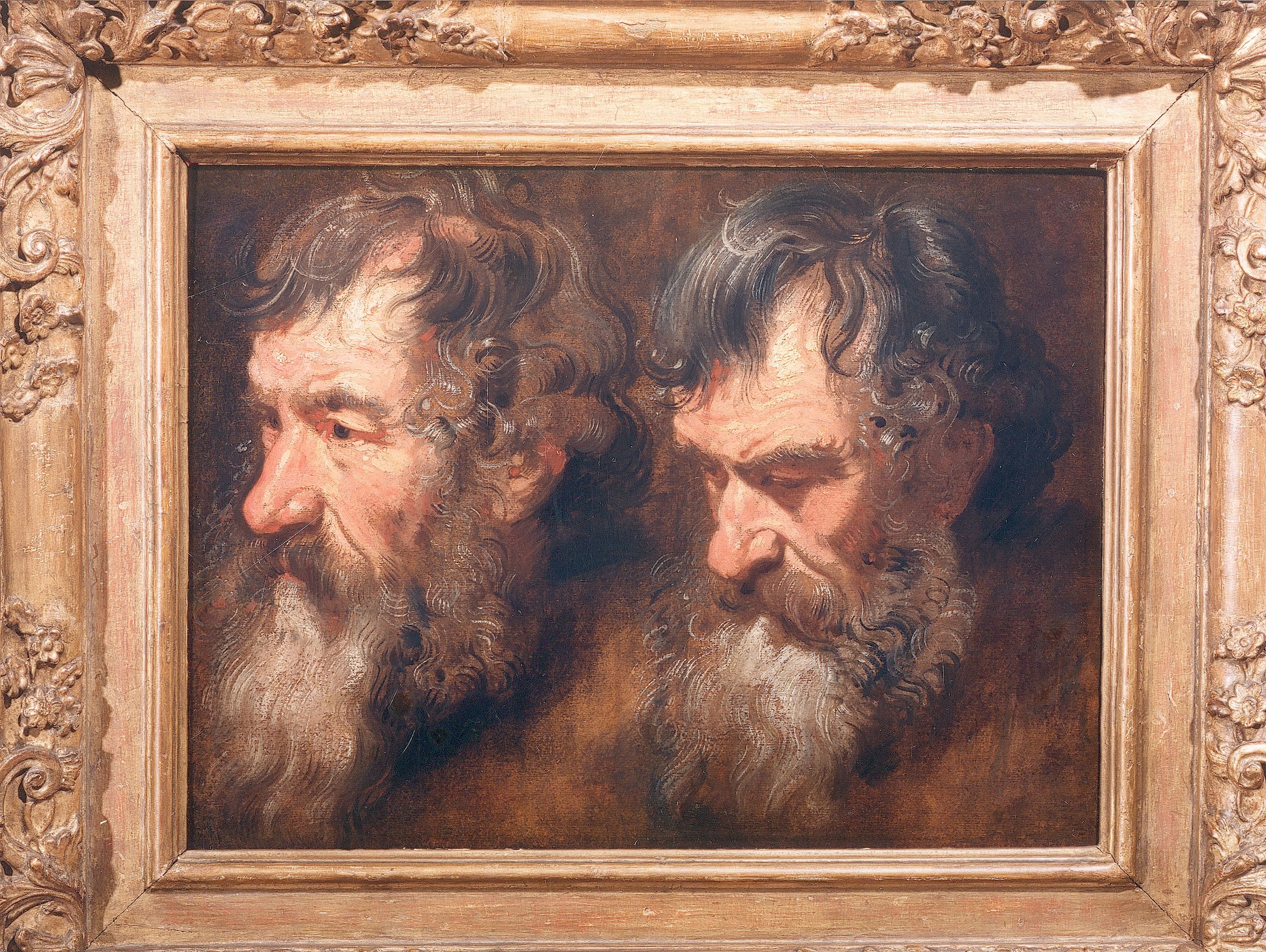 Deux études d'une tête d'homme - Antoine van Dyck