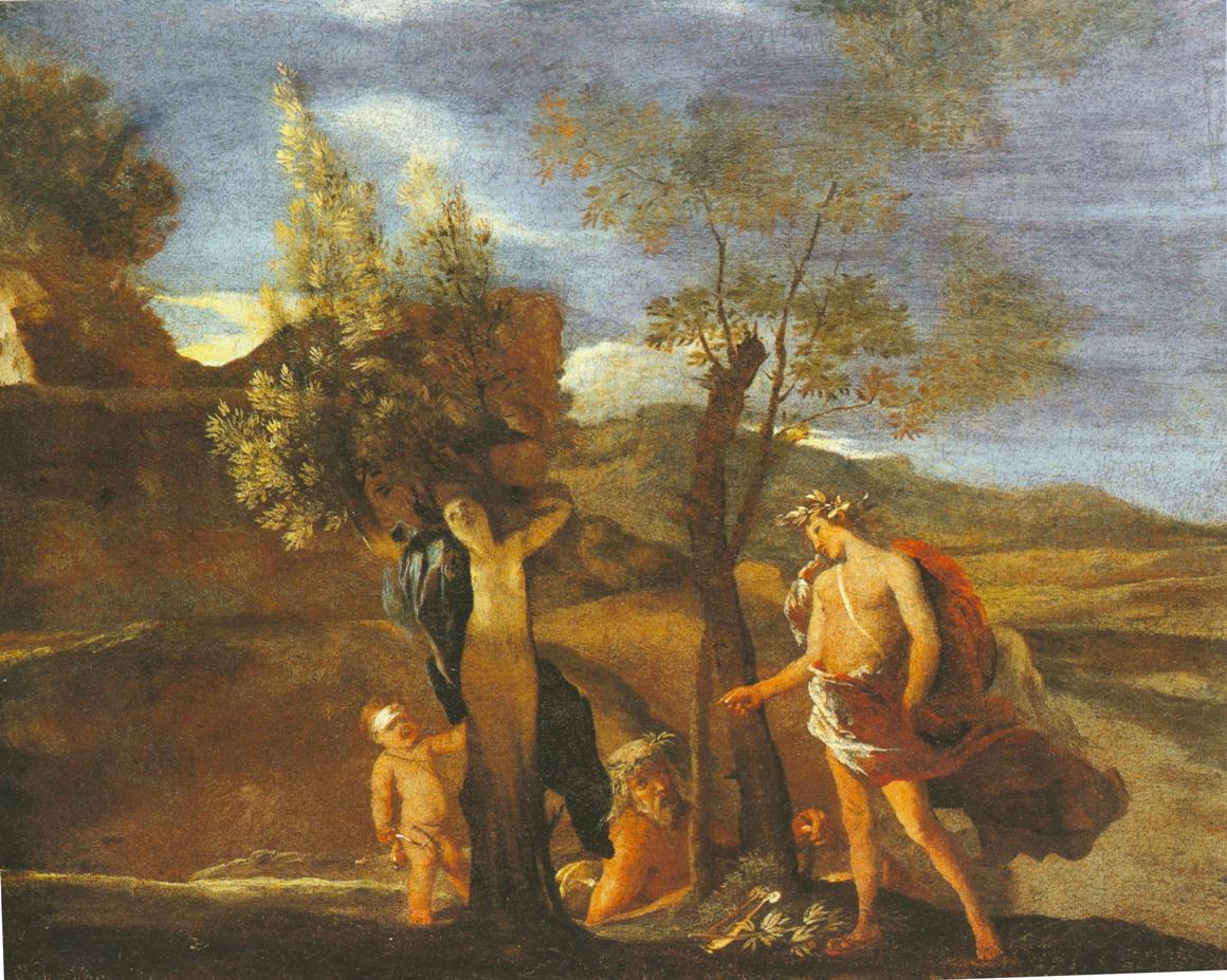 Apollon et Daphné - Nicolas Poussin - Alpha Reproduction