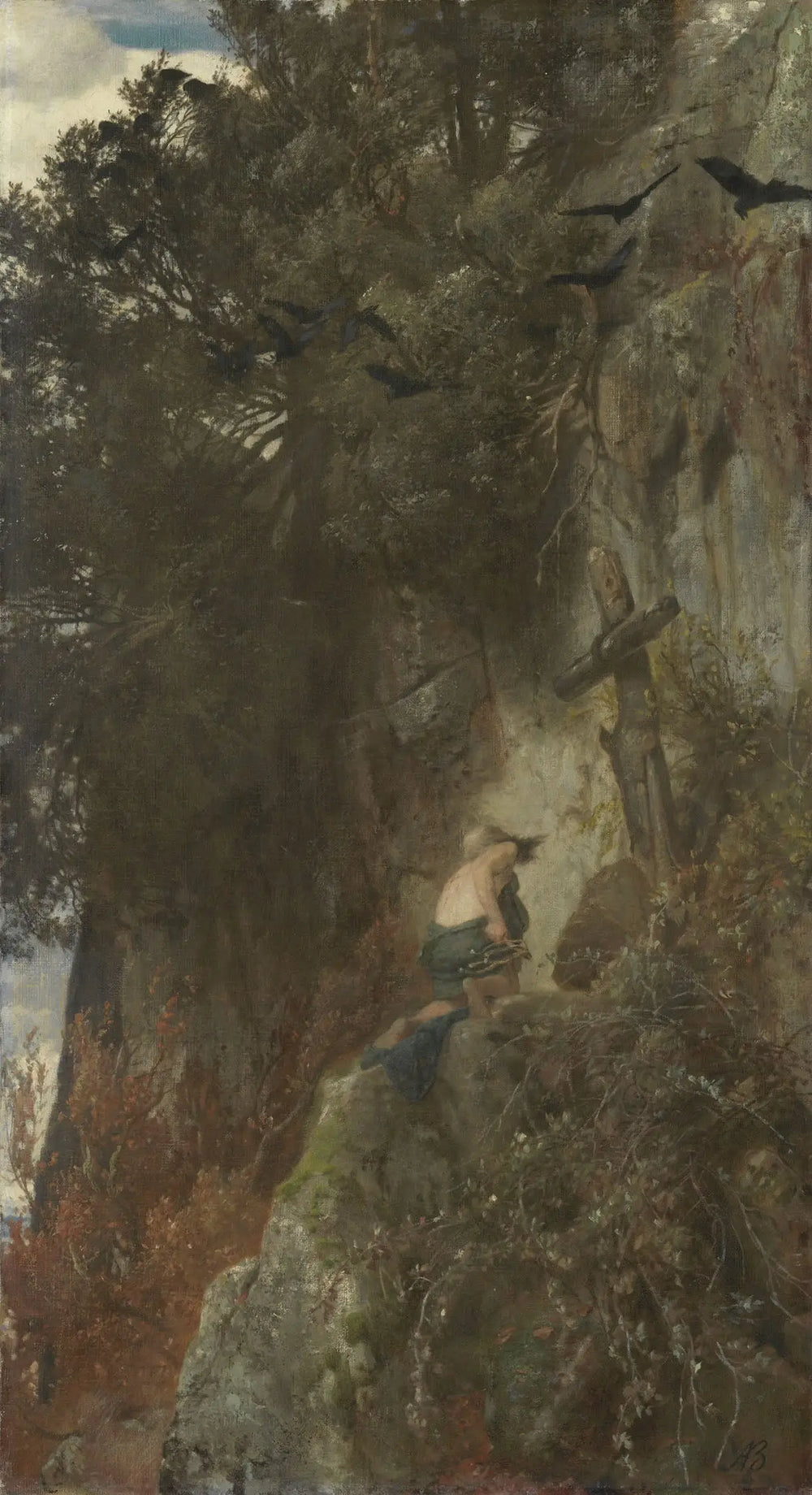 L’ermite - Arnold Böcklin - Alpha Reproduction