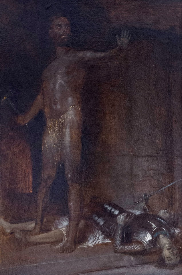 Le gardien du trésor - Arnold Böcklin