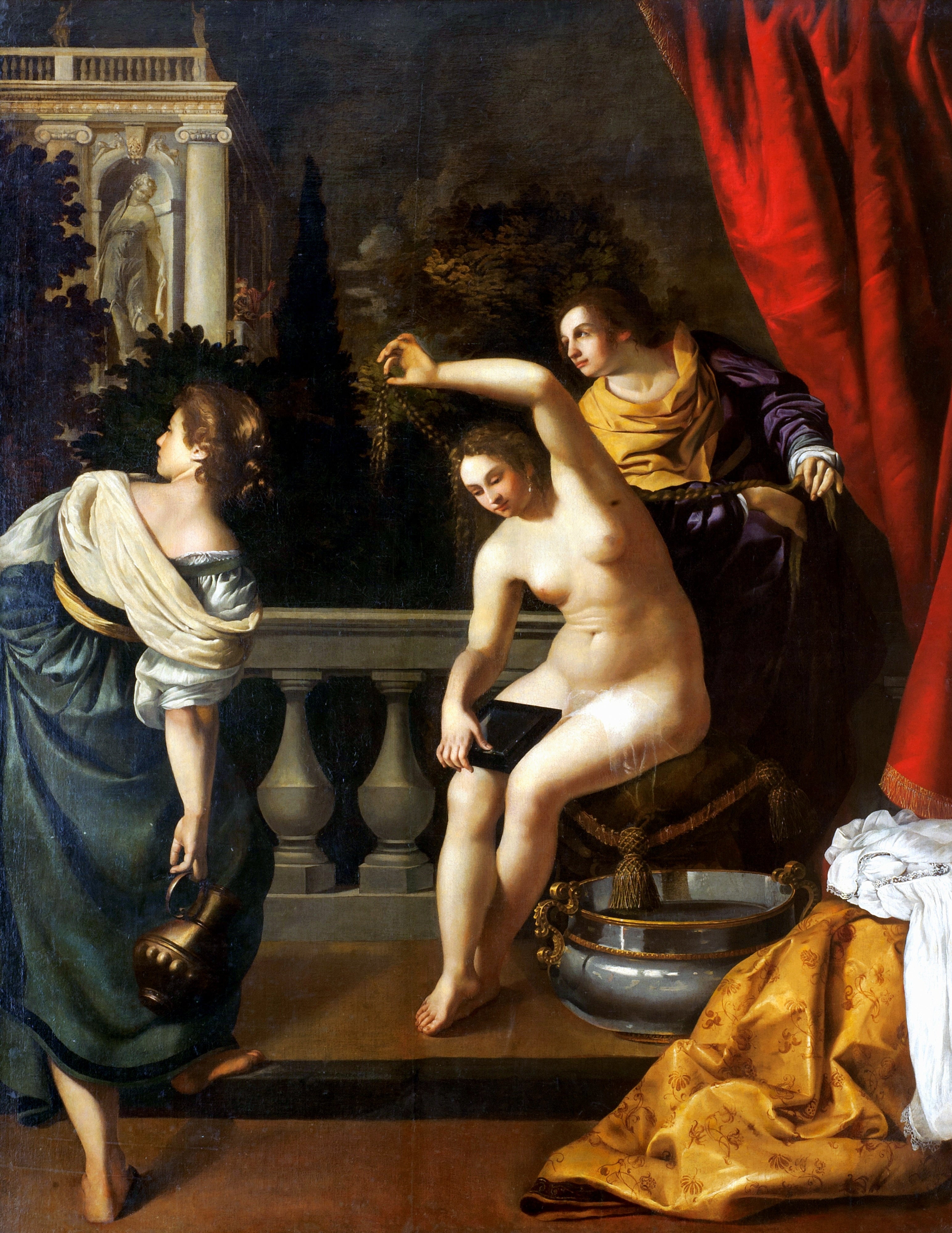 Bethsabée - Artemisia Gentileschi
