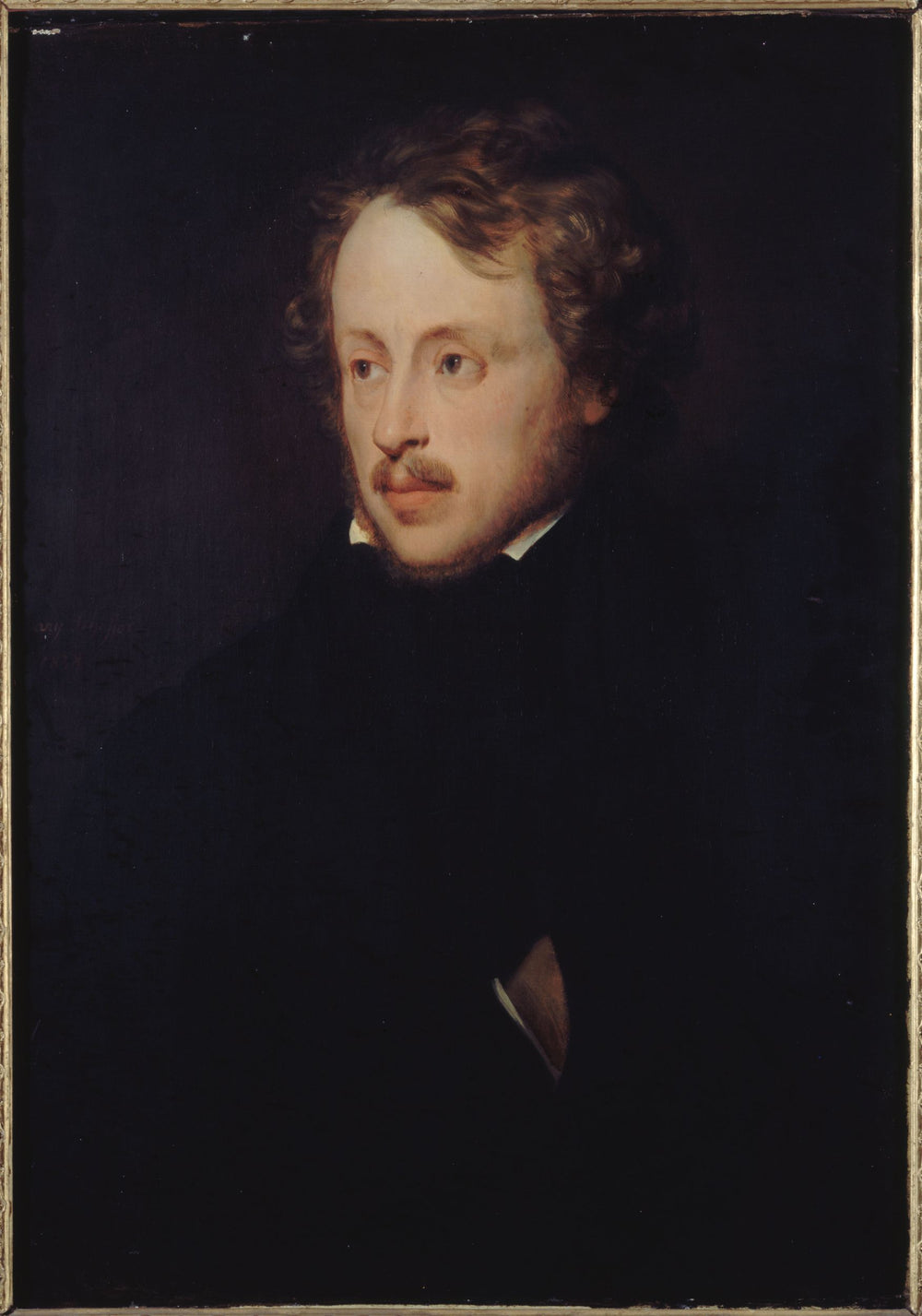 Portrait de Karel Arnoldus Scheffer - Ary Scheffer - Alpha Reproduction