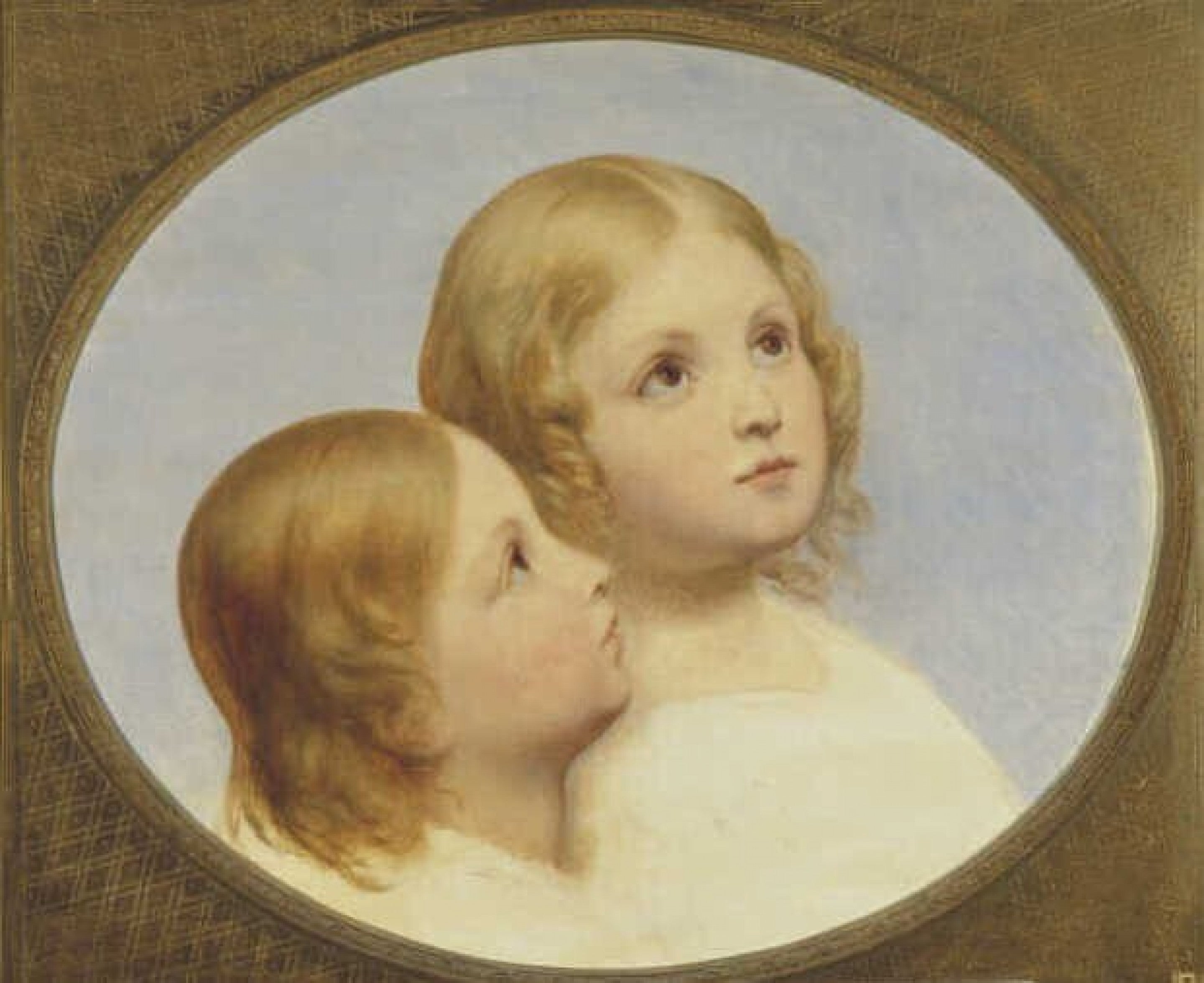Deux têtes d'enfants - Ary Scheffer