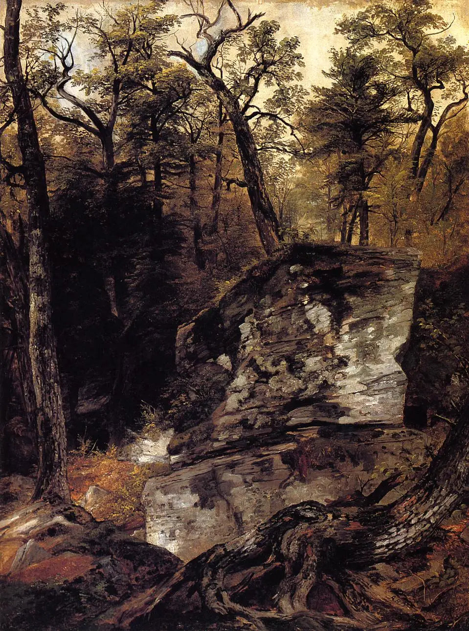 Poste de garde montagnes Catskill - Asher Brown Durand - Alpha Reproduction