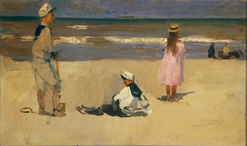 Sur la plage - Isaac Israëls - Alpha Reproduction