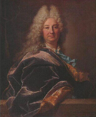 Portrait d’Antoine Bernard Bouhier - Hyacinthe Rigaud - Alpha Reproduction