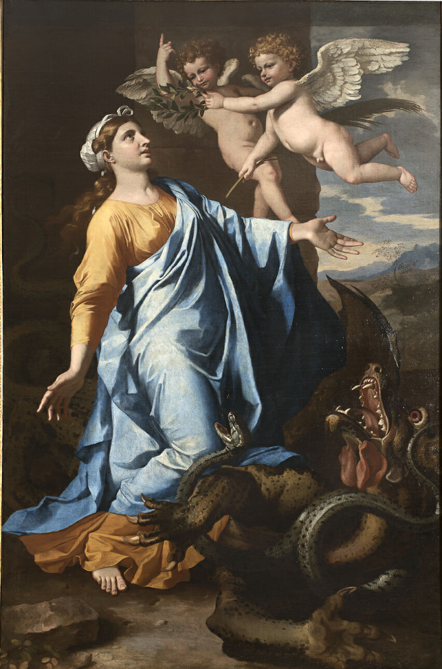 Sainte Marguerite - Nicolas Poussin - Alpha Reproduction