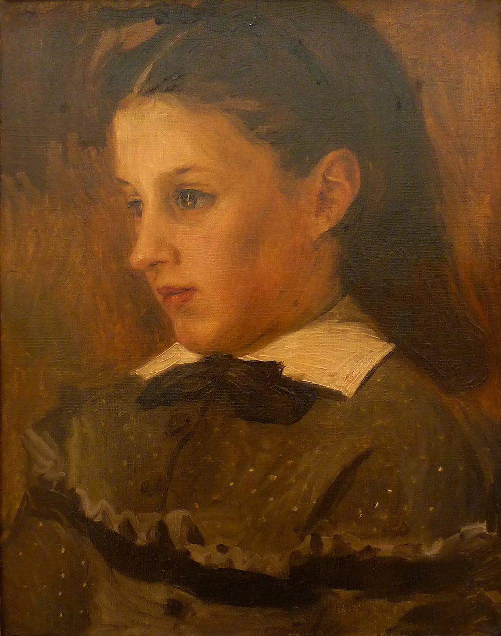 Reproduction du tableau « Portrait de Marie Le Cœur - Pierre-Auguste Renoir » par Alpha Reproduction en peinture à l’huile
