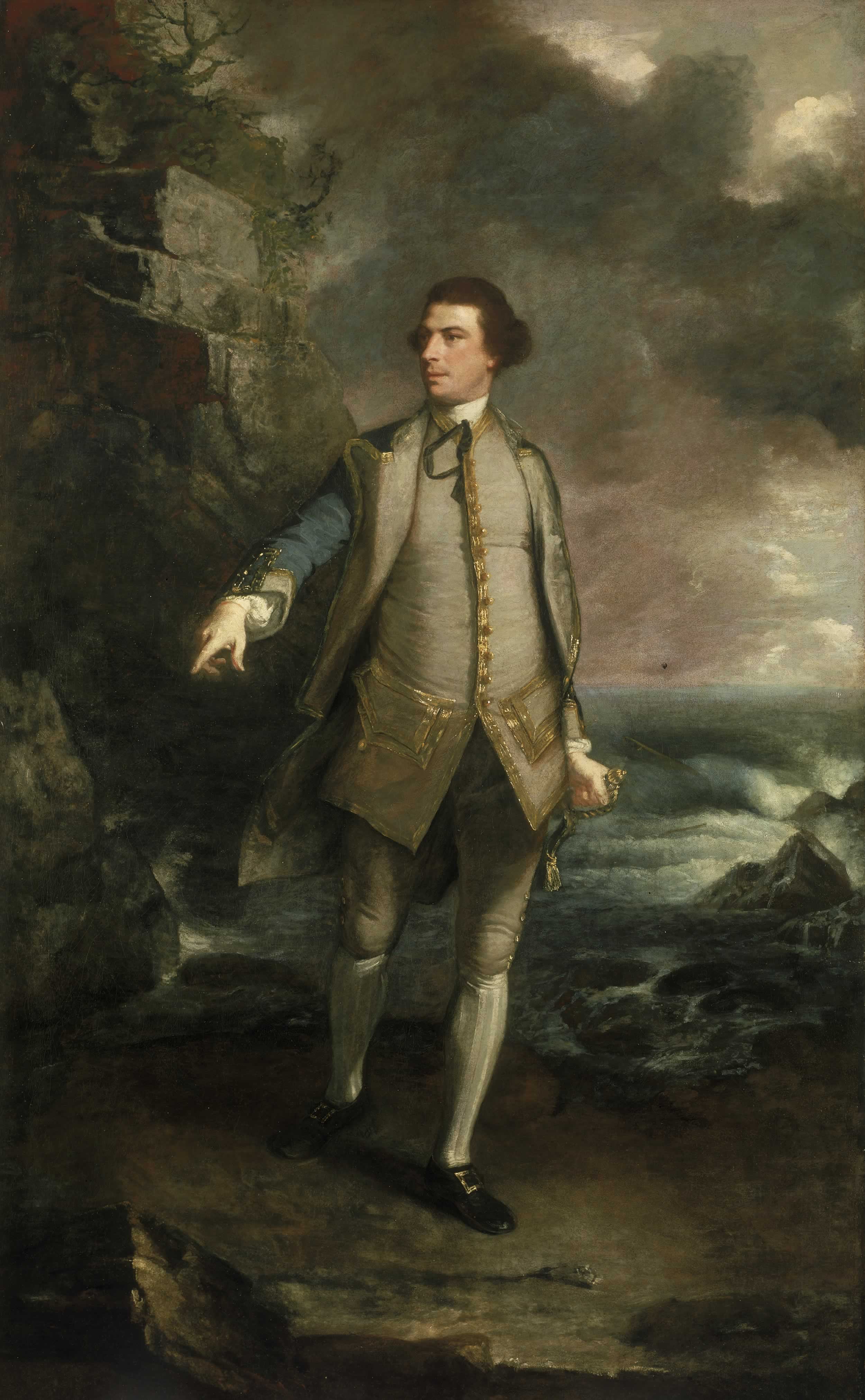 Capitaine l'honorable Augustus Keppel, 1725-1786 - Joshua Reynolds