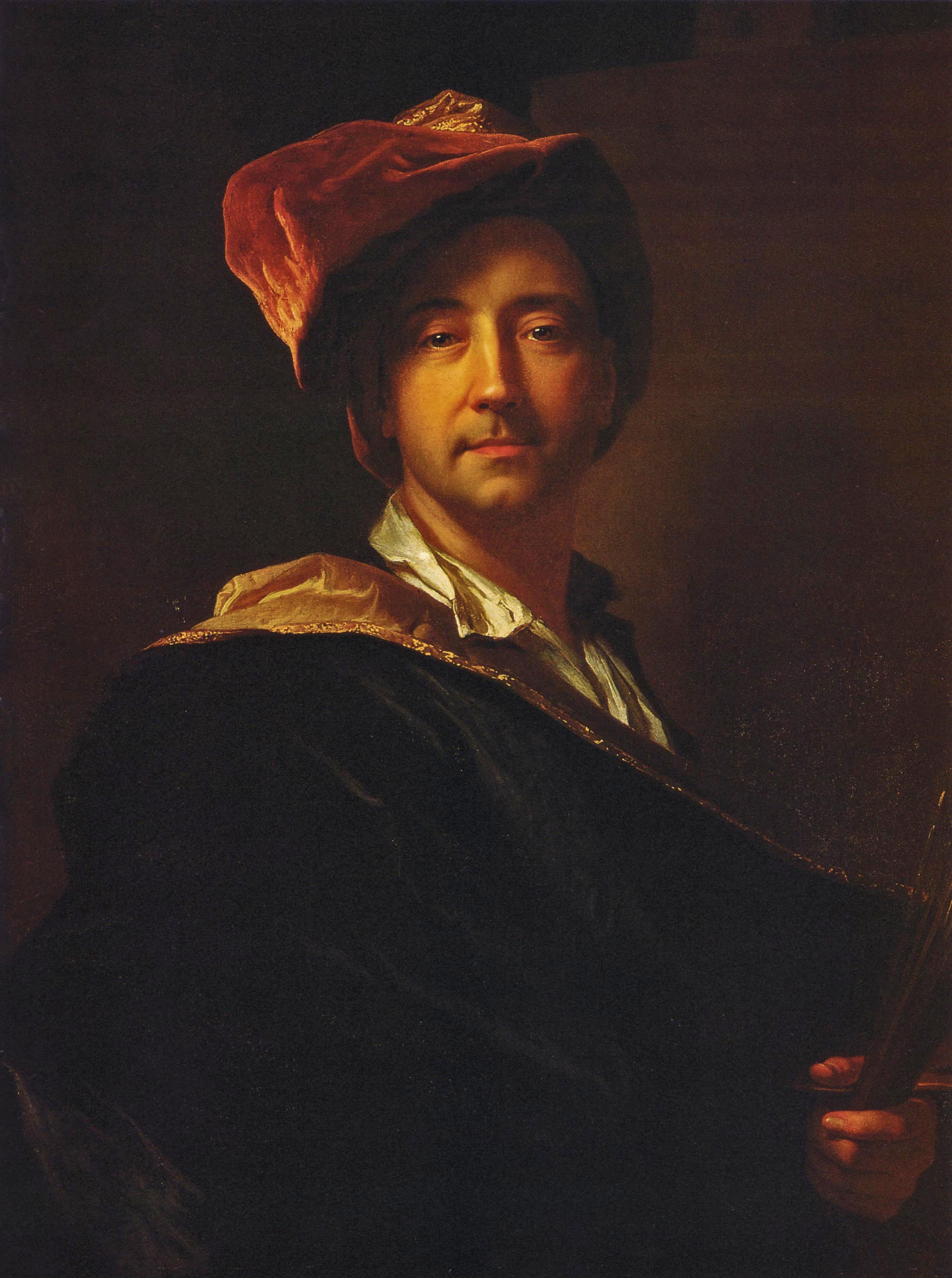 Autoportrait au turban - Hyacinthe Rigaud - Alpha Reproduction