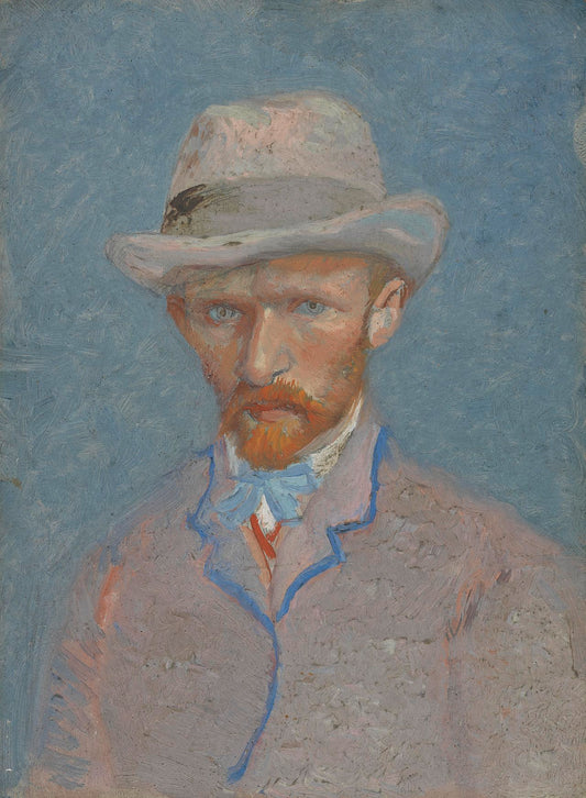 Reproduction du tableau « Autoportrait - Vincent van Gogh » par Alpha Reproduction en peinture à l’huile