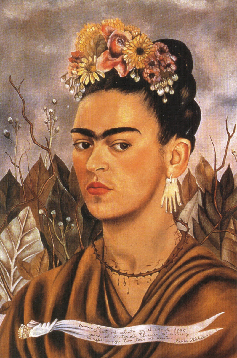 Автопортрет, посвящённый доктору Элоссеру – Фрида Кало (1940)