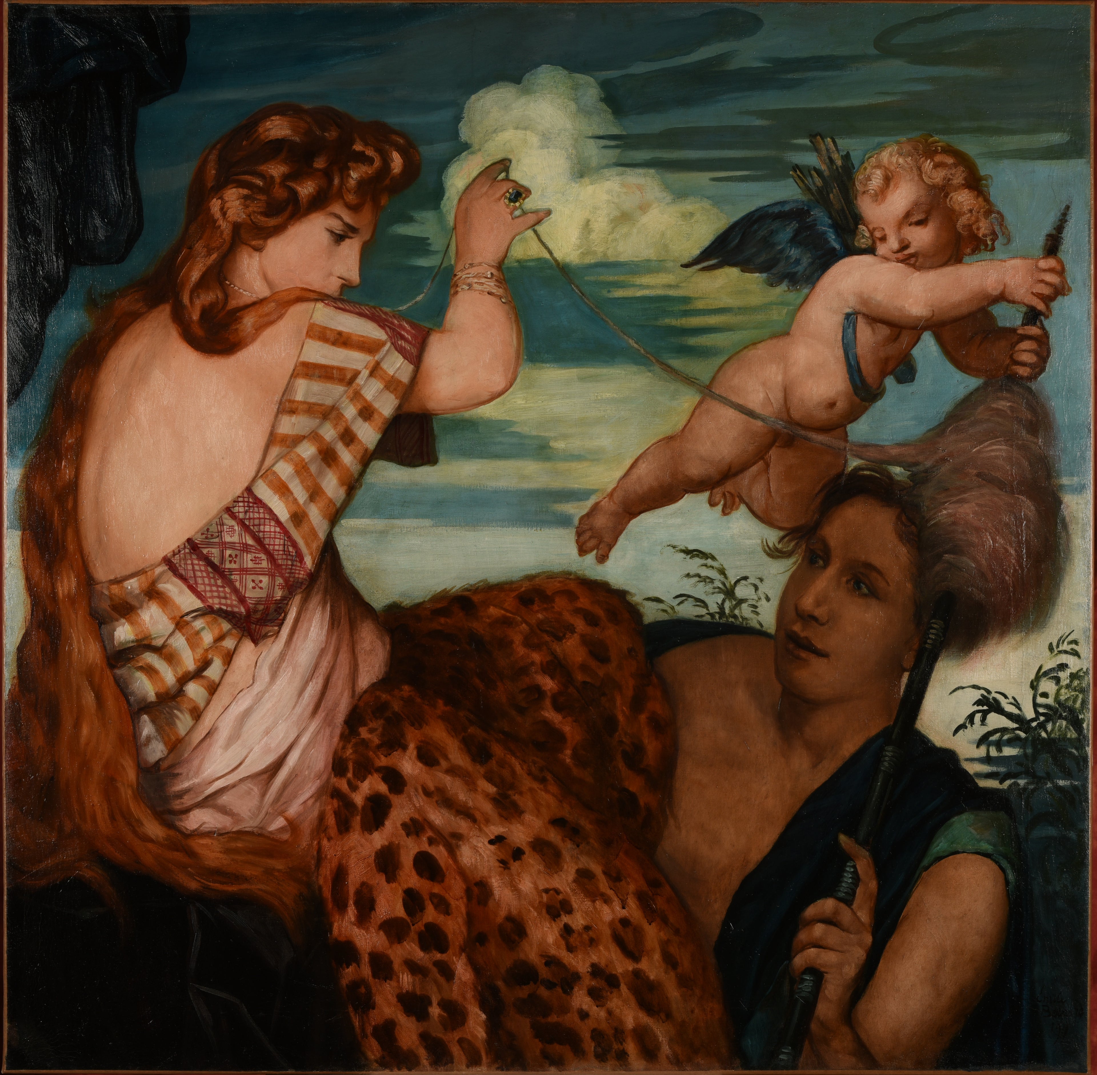 Hercule et Omphale - Émile Bernard - Alpha Reproduction