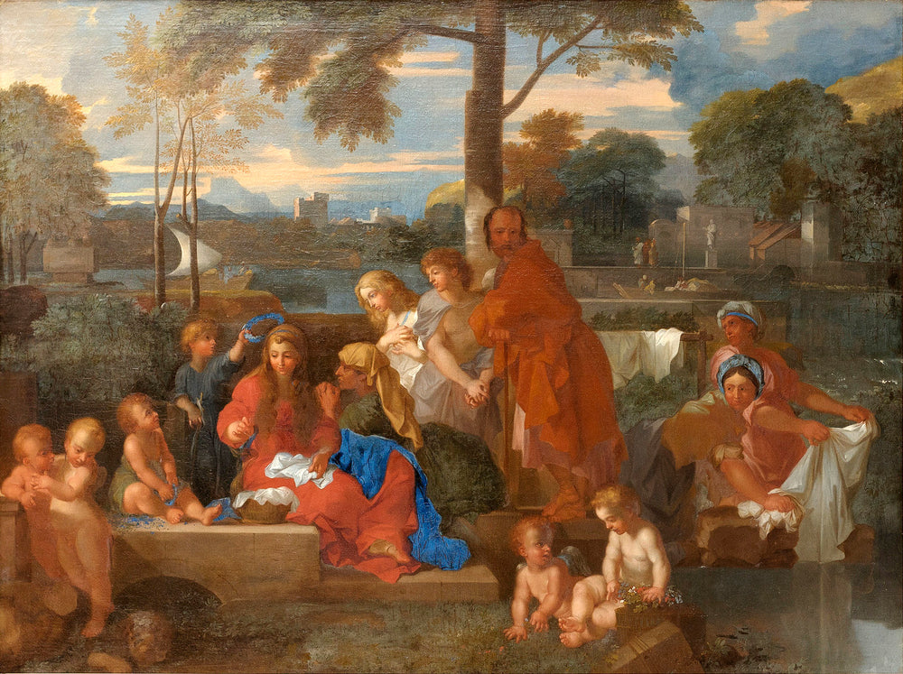Le repos de la Sainte Famille - Sébastien Bourdon