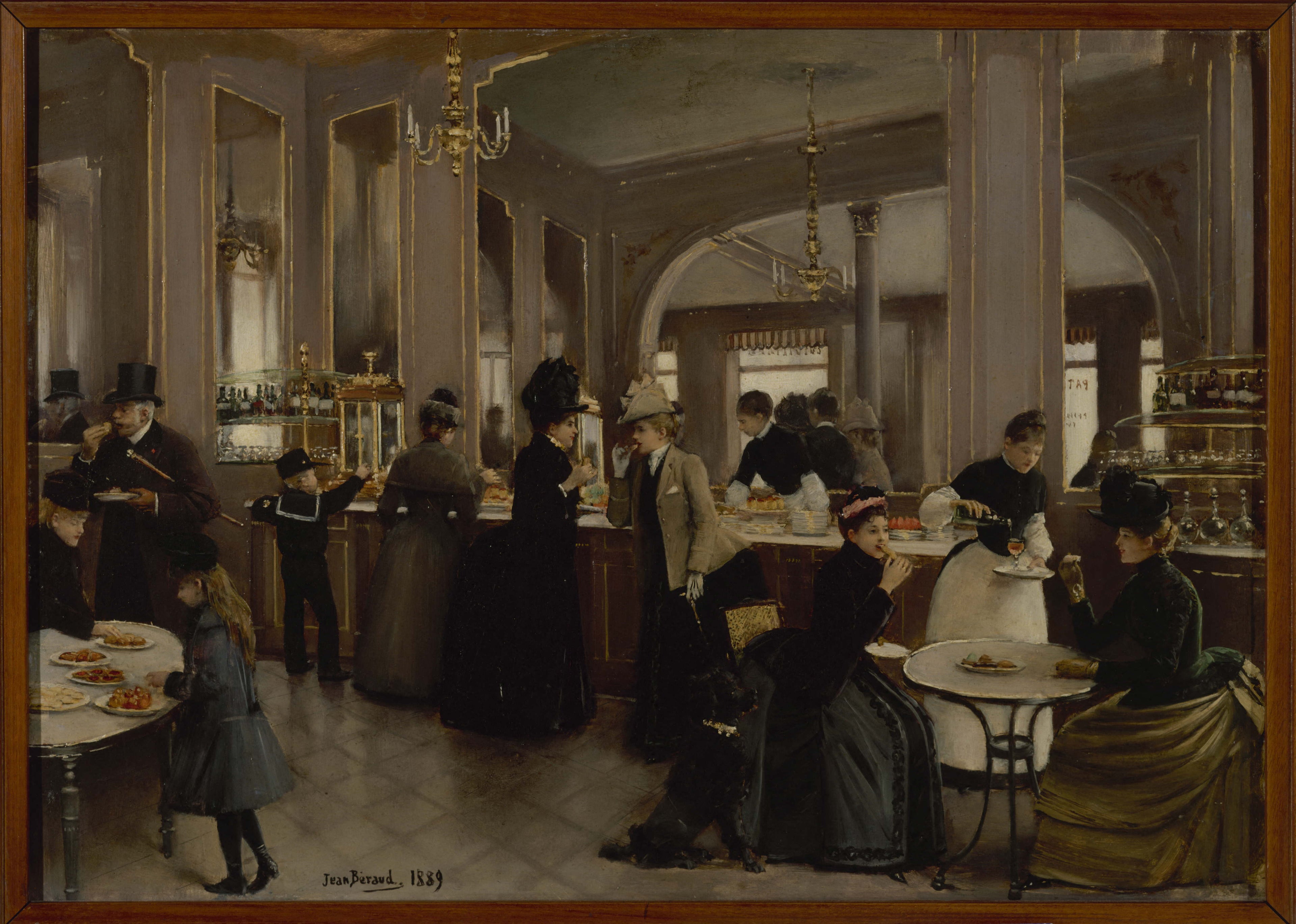 La Pâtisserie Gloppe - Jean Béraud