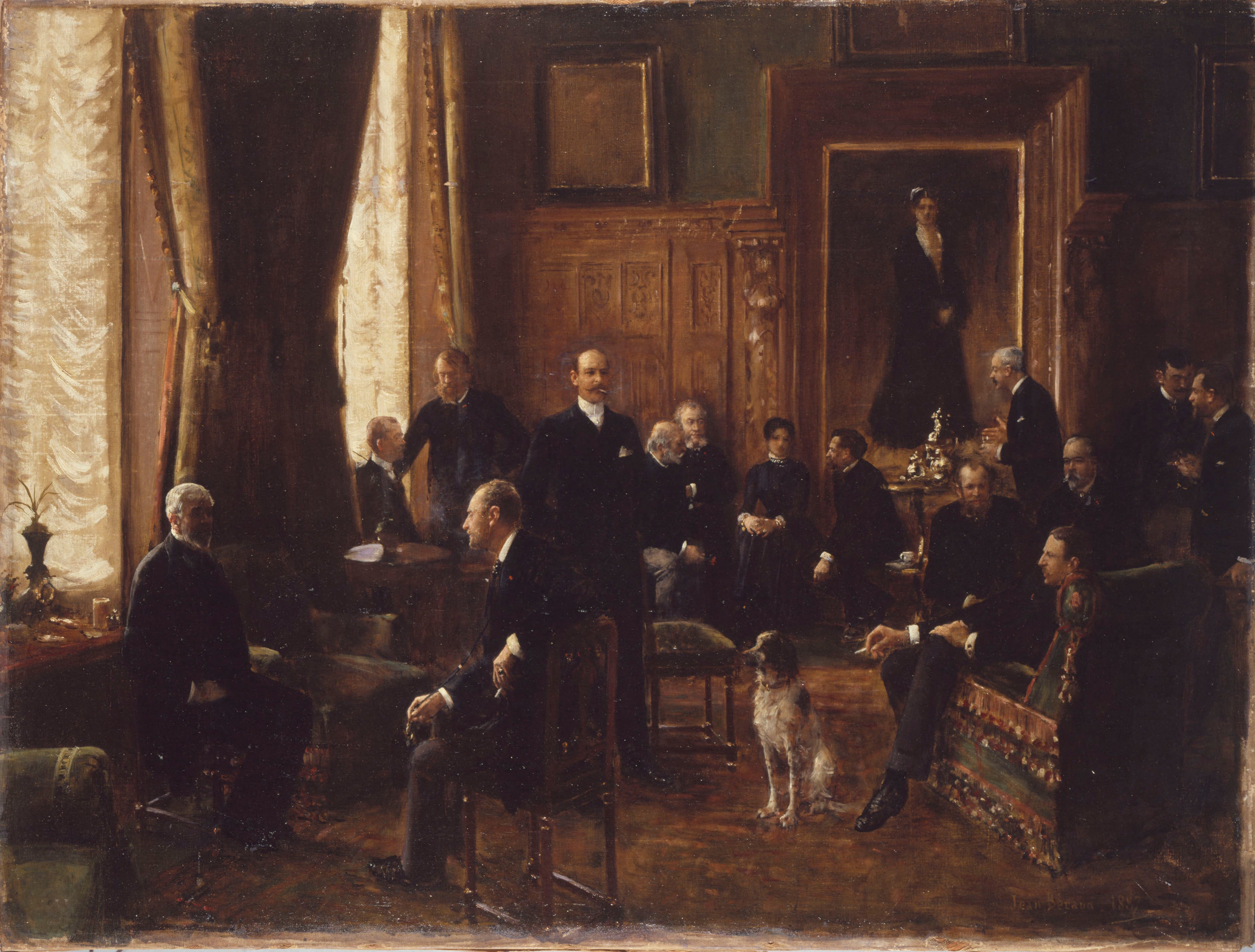 Le salon de la comtesse Potocka - Jean Béraud
