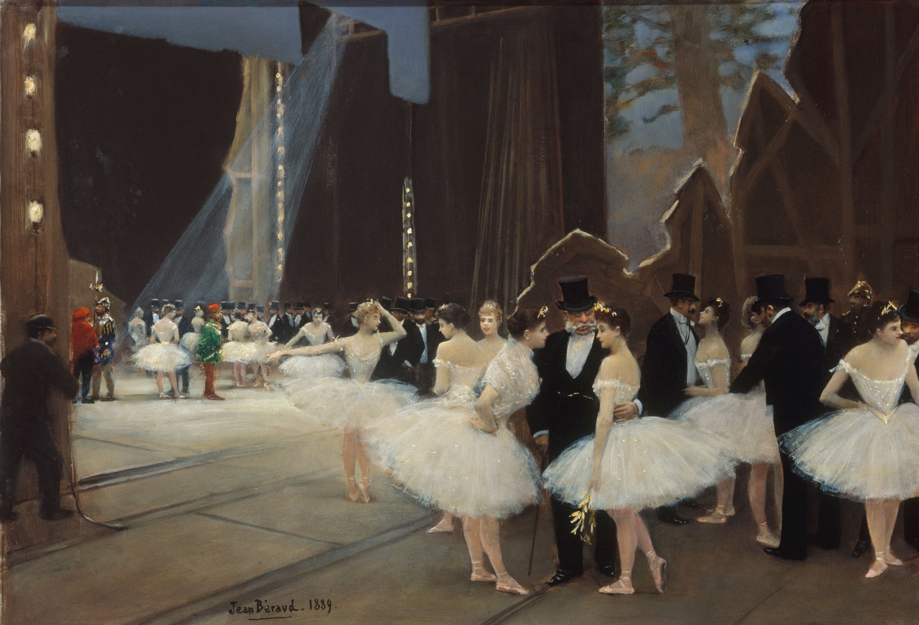 Les coulisses de l'Opéra de Paris - Jean Béraud