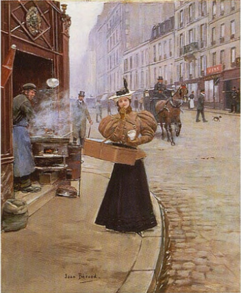 Le Marchand de marrons - Jean Béraud