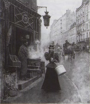 Marchand de marrons - Jean Béraud
