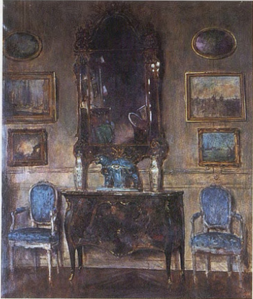 La Commode de laque - Jean Béraud