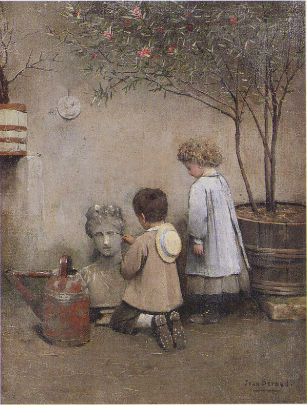 Les jeunes artistes - Jean Béraud