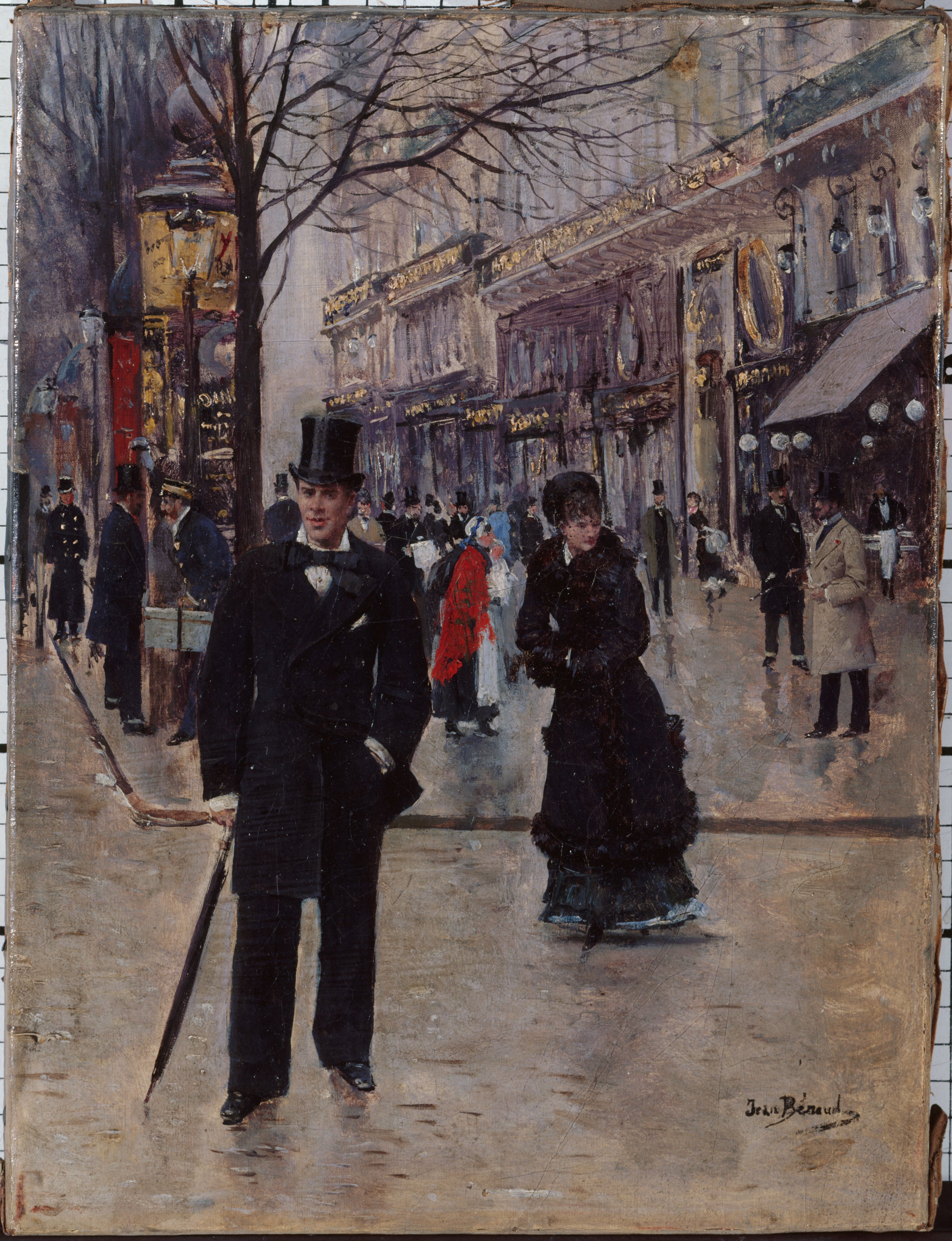 Sur le boulevard - Jean Béraud