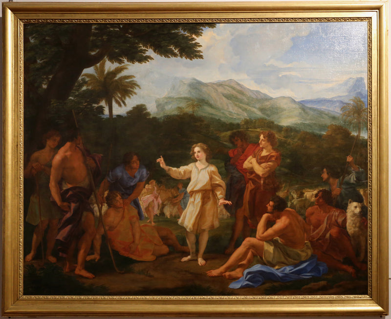 Joseph raconte son songe à ses frères - Giovanni Battista Gaulli