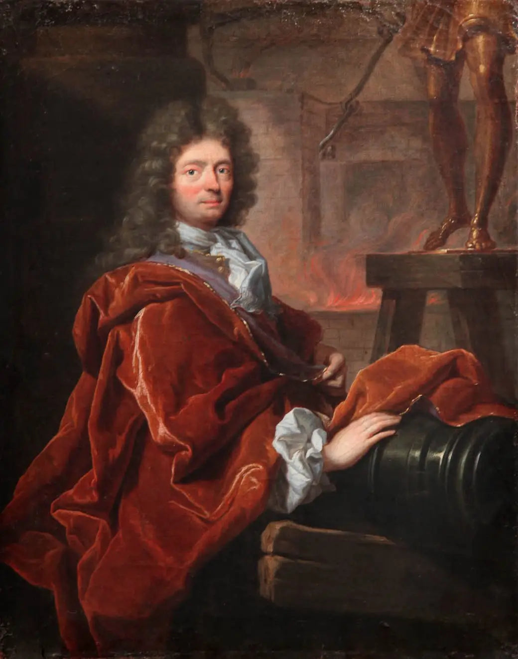 Portrait de Balthasar Keller fondeur - Hyacinthe Rigaud - Alpha Reproduction