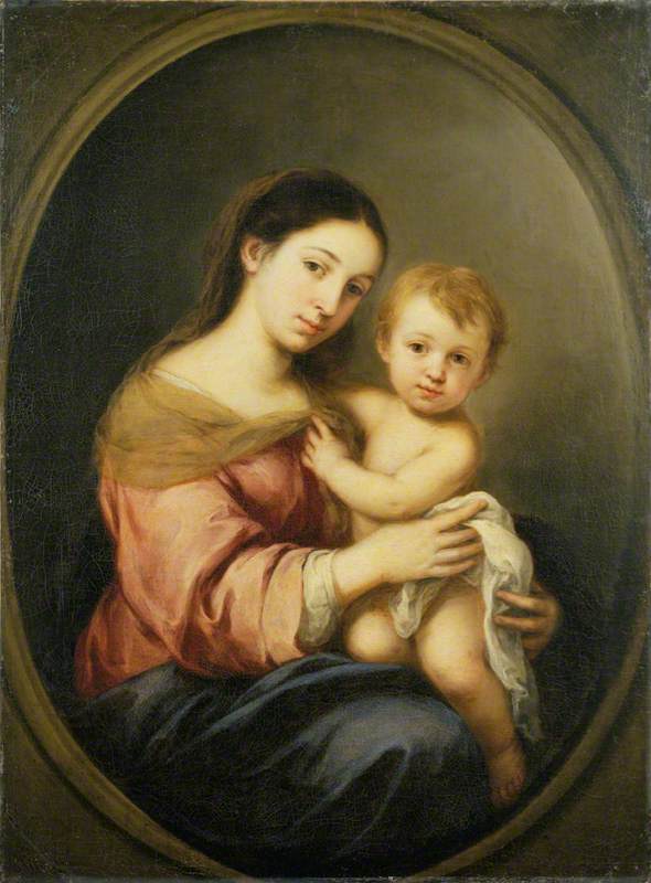 La Vierge à l'Enfant - Bartolomé Esteban Murillo