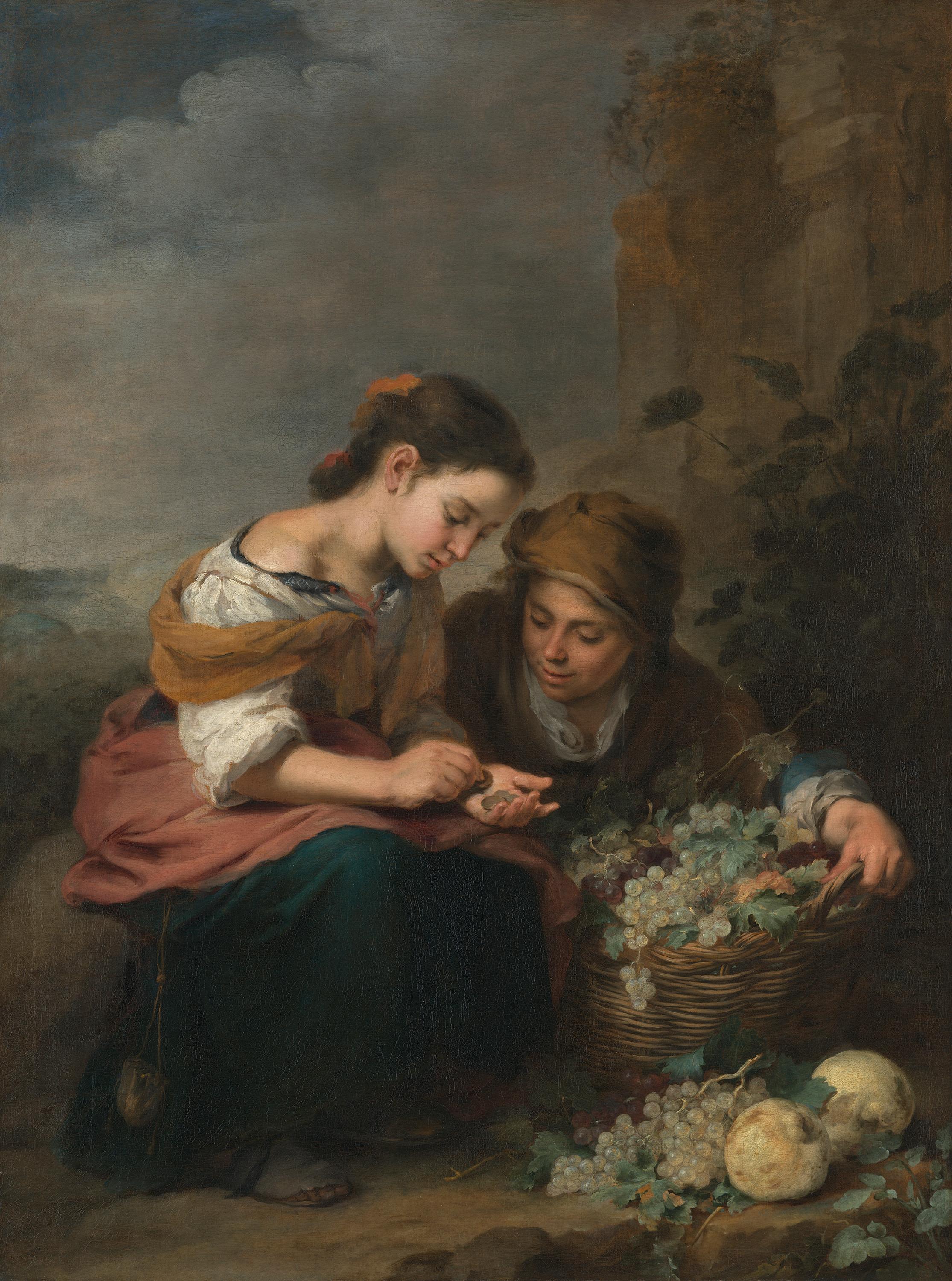 La petite marchande de fruits - Bartolomé Esteban Murillo