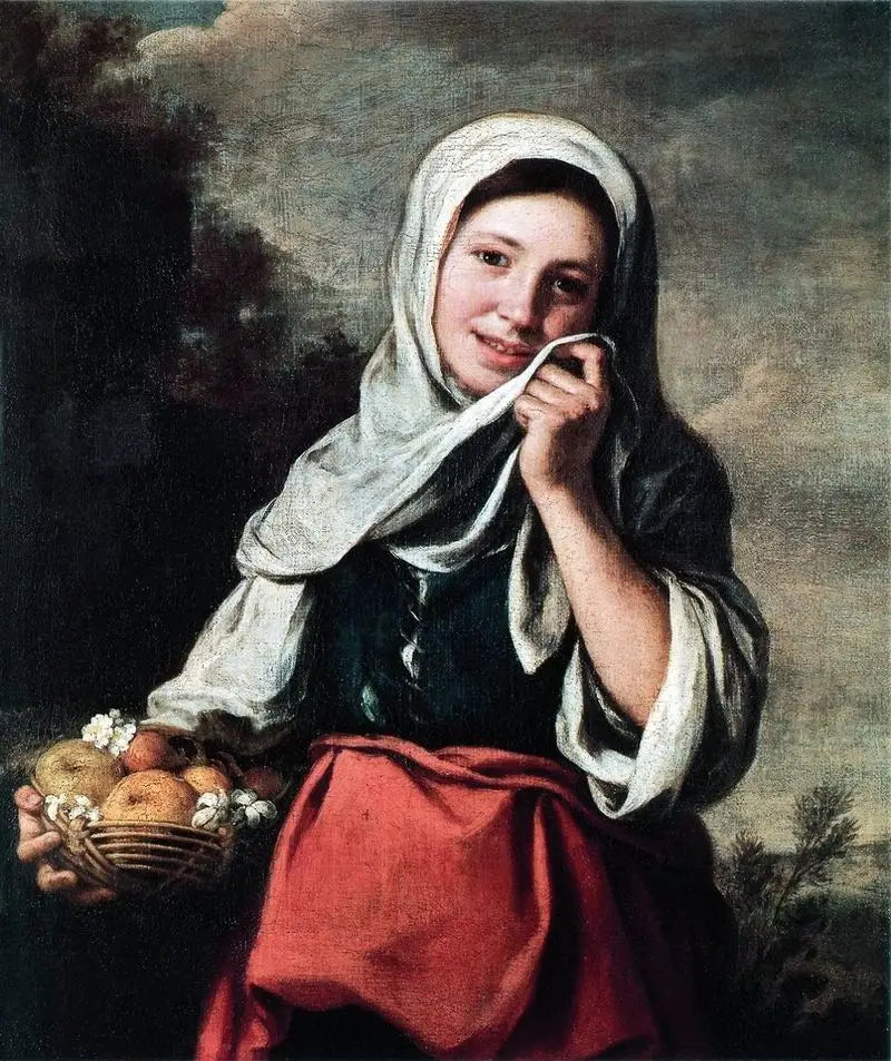 Le vendeur de fruits - Bartolomé Esteban Murillo - Alpha Reproduction