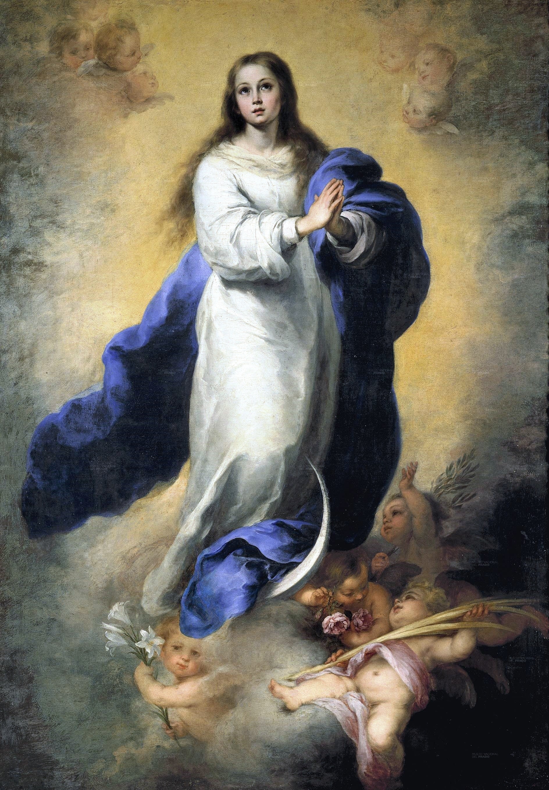 L'Immaculée de l'Escorial - Bartolomé Esteban Murillo