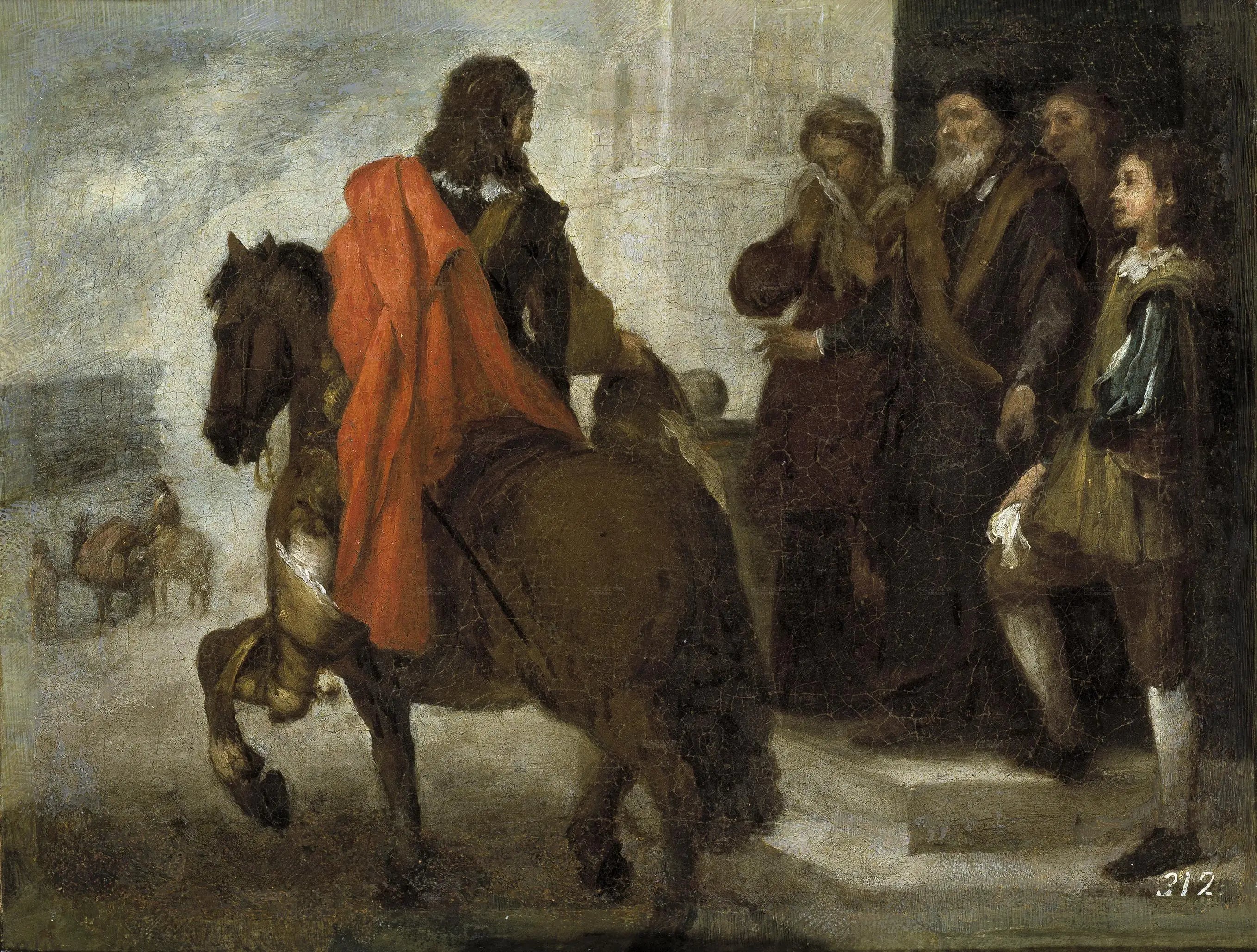 Le fils prodigue prenant congé de sa maison - Bartolomé Esteban Murillo - Alpha Reproduction