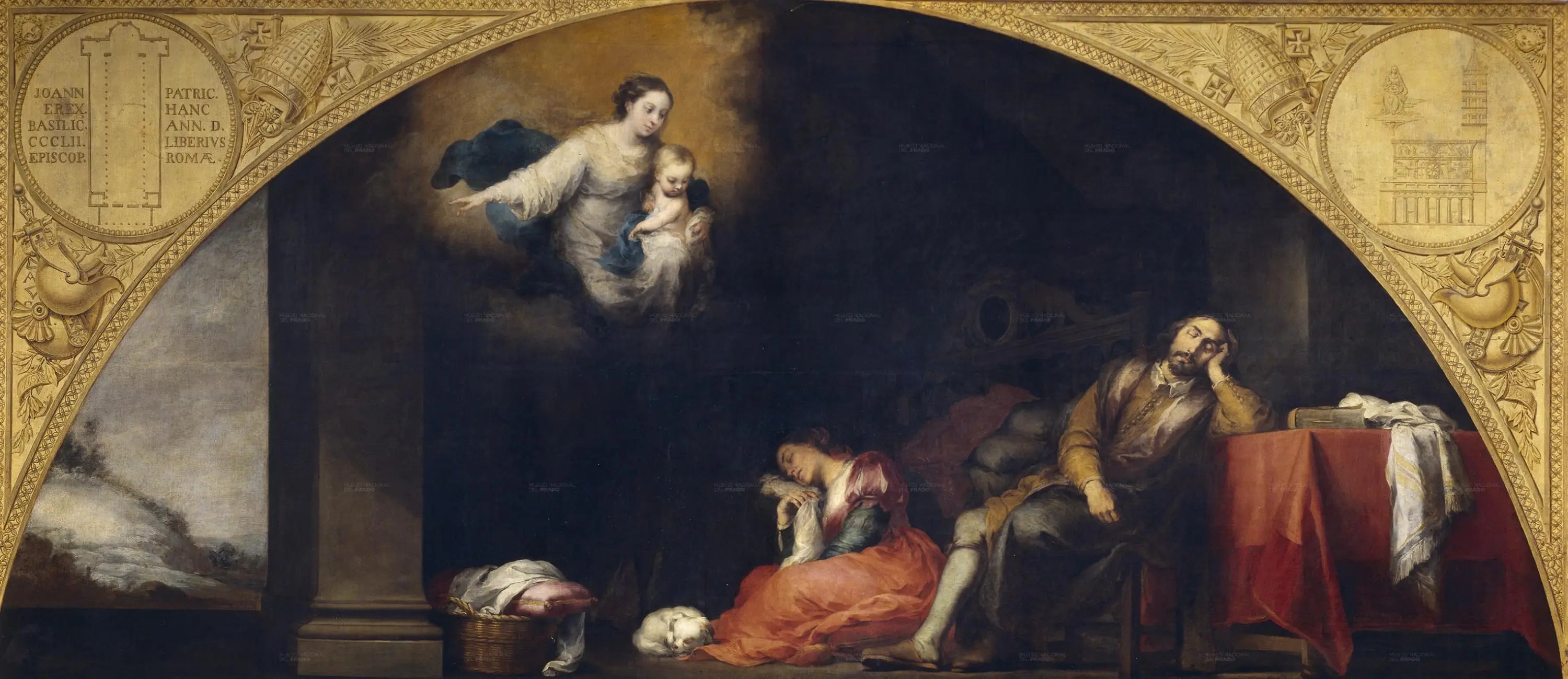 Le rêve du patricien - Bartolomé Esteban Murillo - Alpha Reproduction
