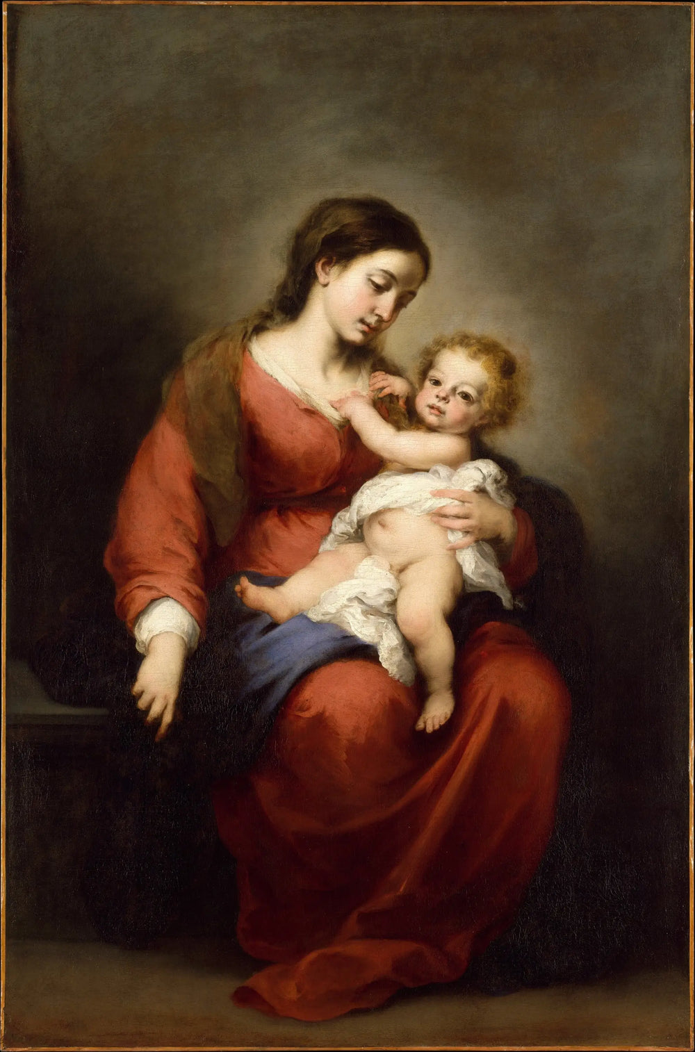 Vierge à l’Enfant - Bartolomé Esteban Murillo - Alpha Reproduction