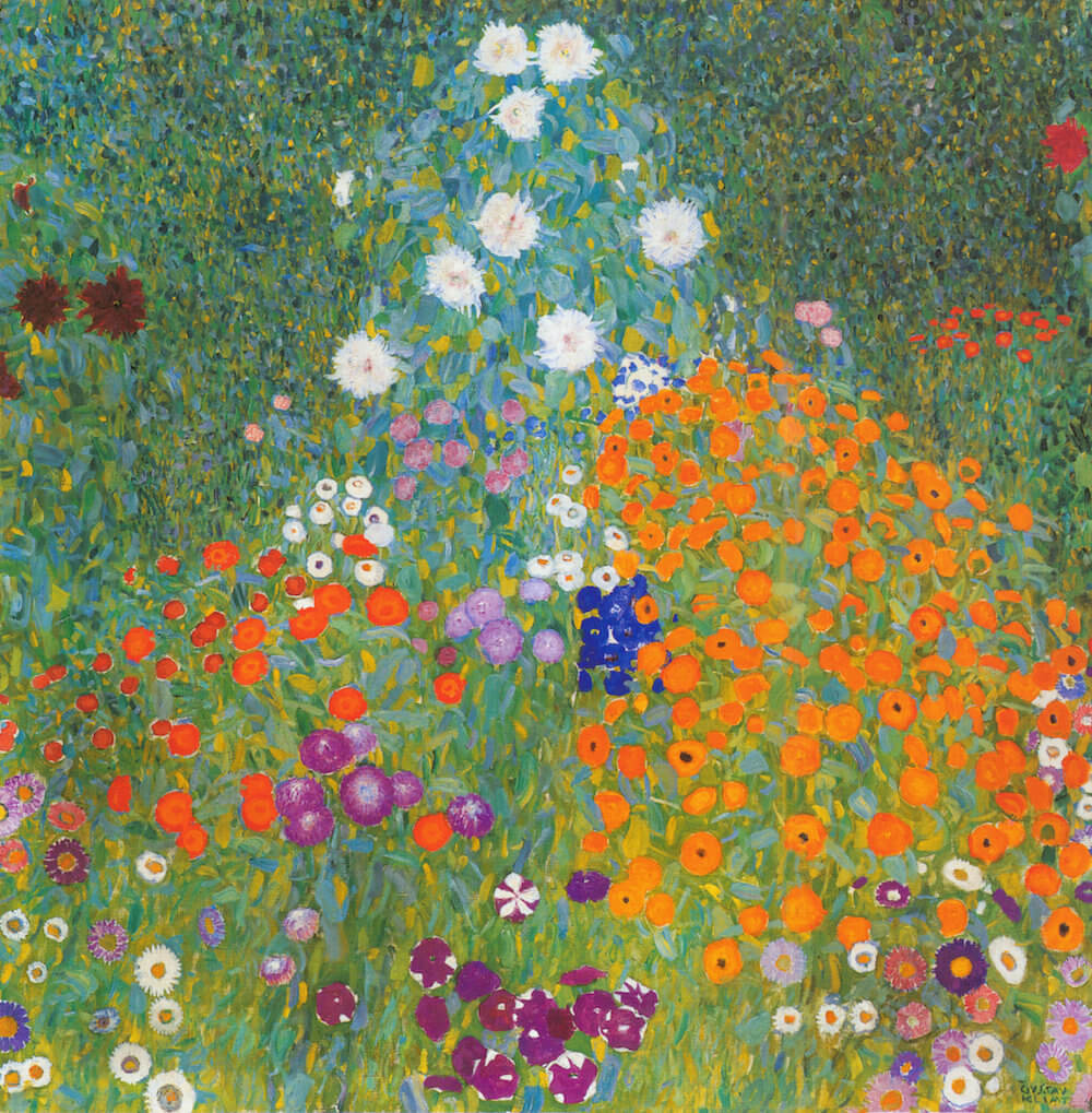 🌸🎨 Коттеджный сад – Густав Климт (около 1907)