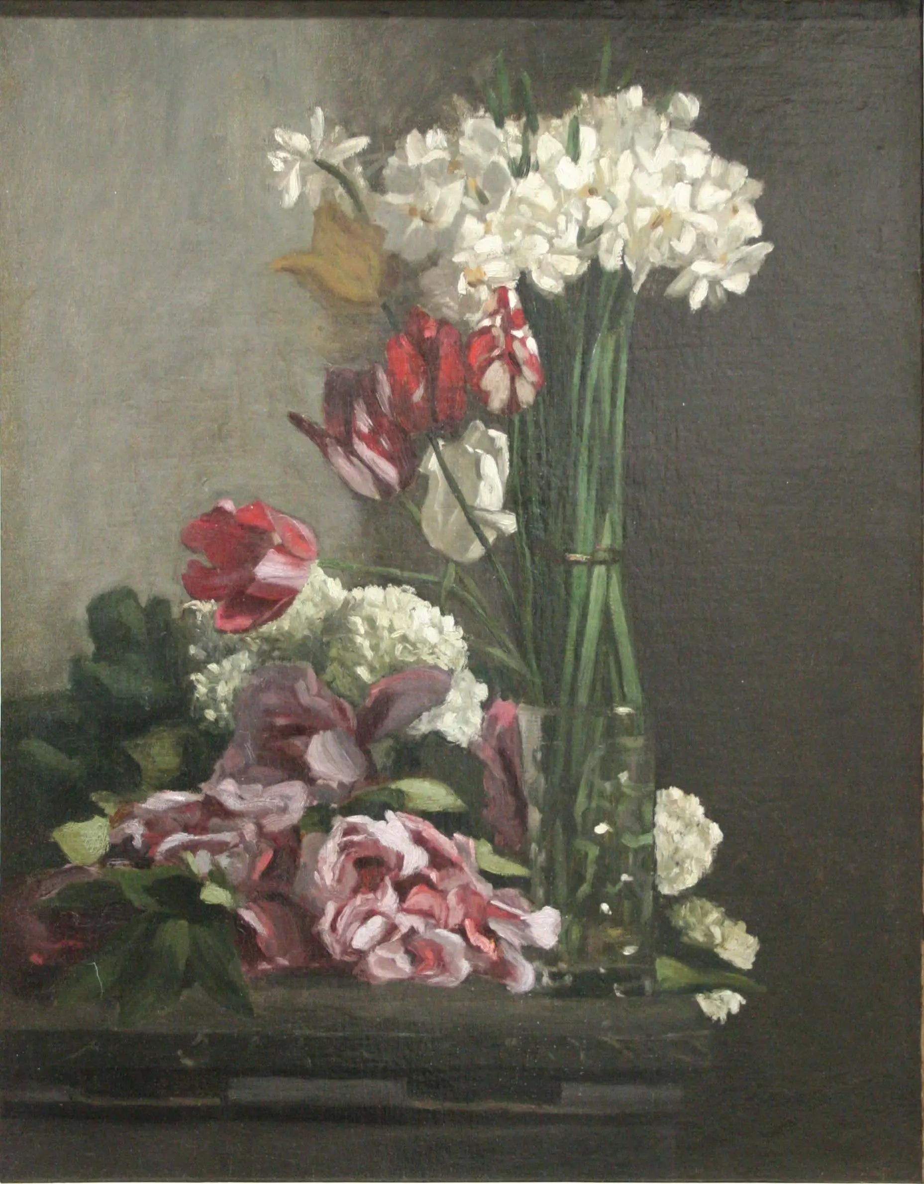 Reproduction du tableau « Fleurs - Frédéric Bazille » par Alpha Reproduction en peinture à l’huile