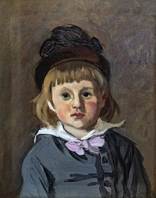 « Портрет Жана Моне в шапке с помпоном » – Клод Моне (1869)