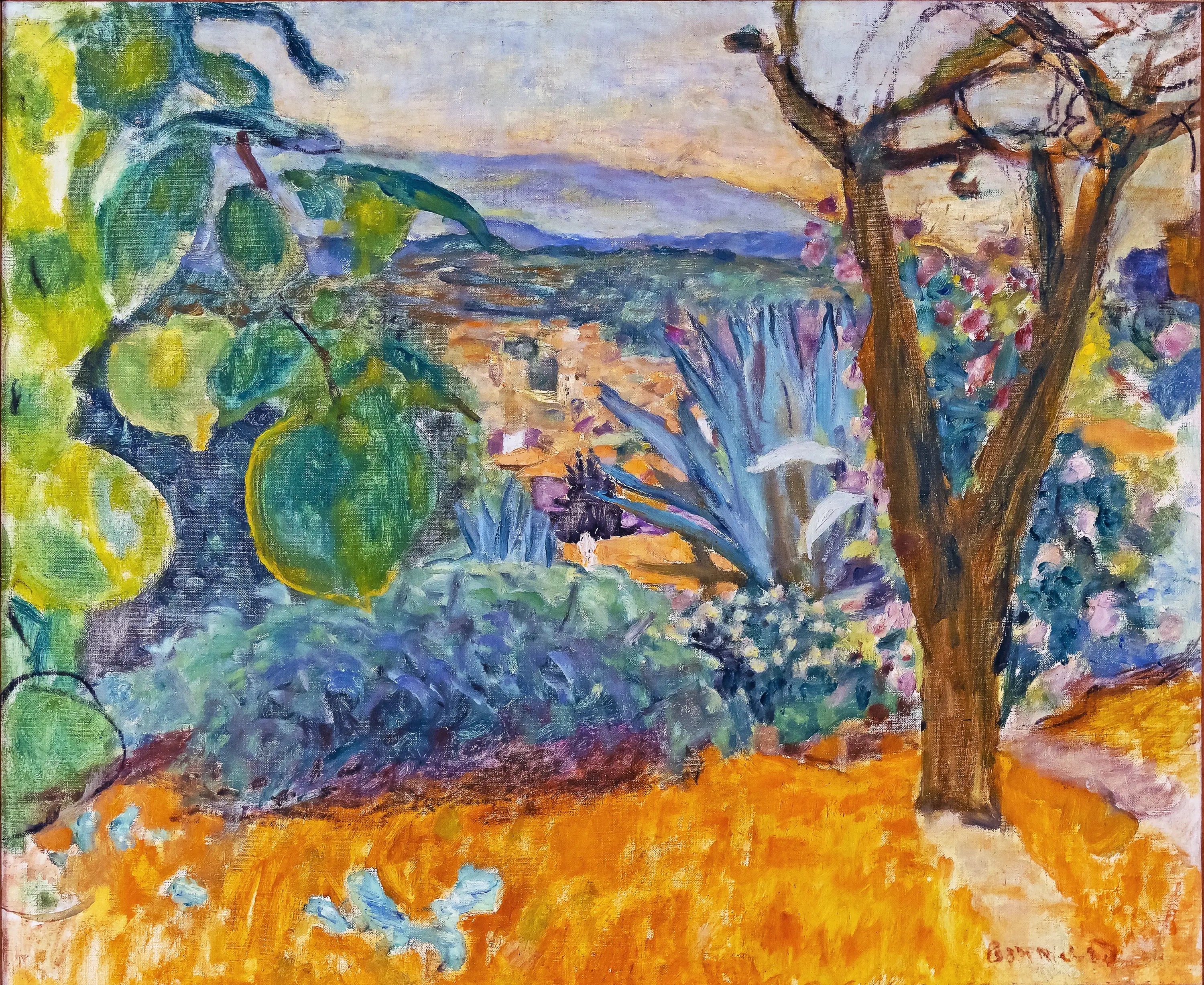 Reproduction du tableau « Le Cannet - Pierre Bonnard » par Alpha Reproduction en peinture à l’huile