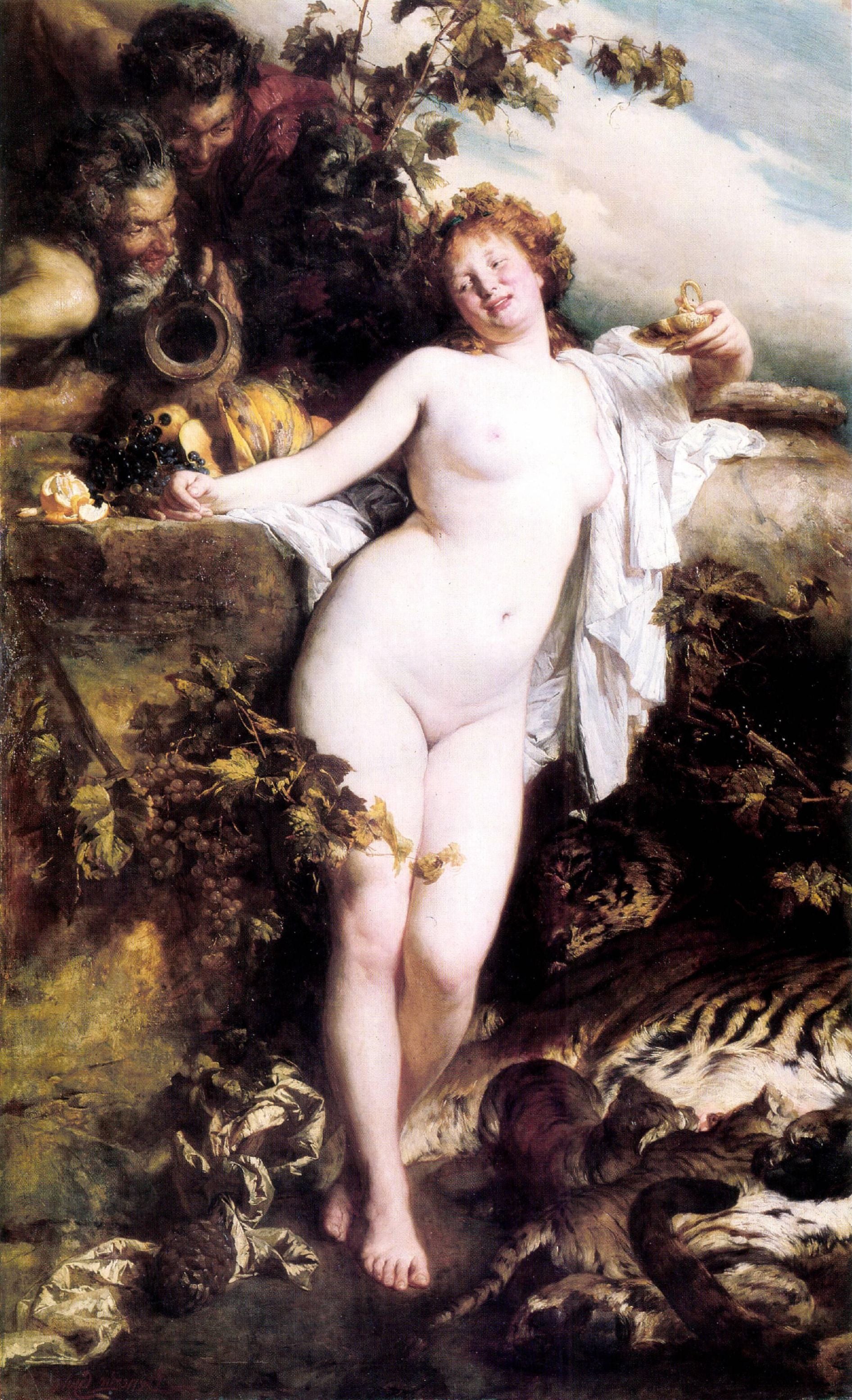 Bacchante - Gyula Benczúr