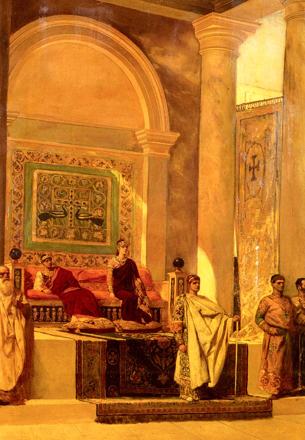 La salle du trône à Byzance - Jean-Joseph Benjamin-Constant
