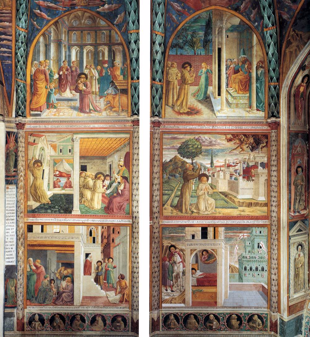 Scènes de la vie de saint François - Benozzo Gozzoli - Alpha Reproduction
