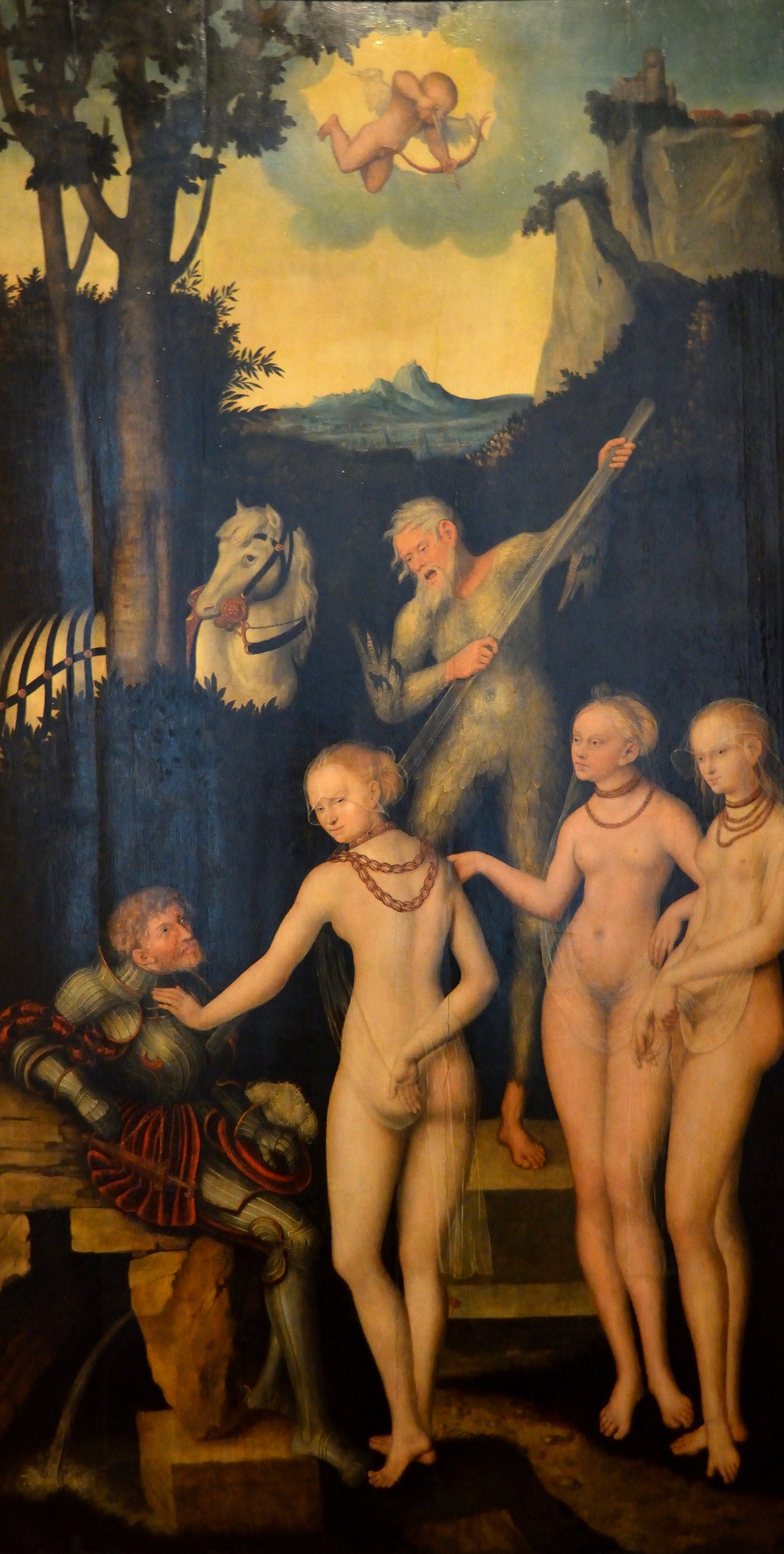 Le Jugement de Pâris - Lucas Cranach the Elder