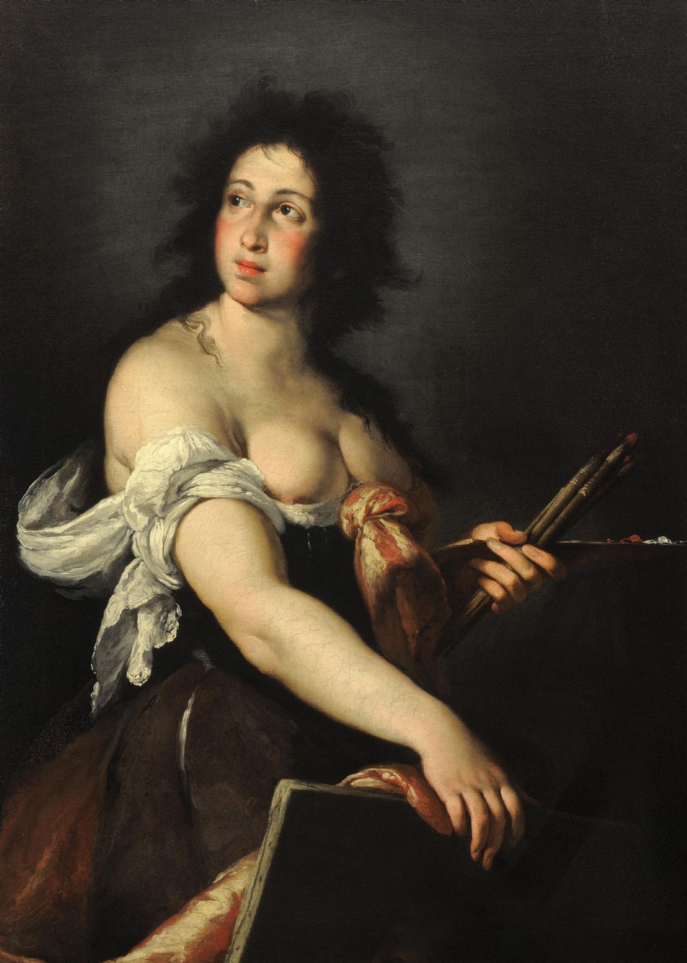 Allégorie de la peinture - Bernardo Strozzi
