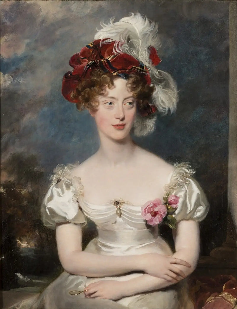 Мари Каролина де Бурбон-Сицилия (1798-1870), герцогиня де Бери - Томас Лоуренс