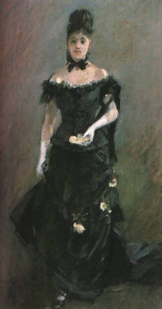 Reproduction du tableau « Avant le théâtre - Berthe Morisot » par Alpha Reproduction en peinture à l’huile