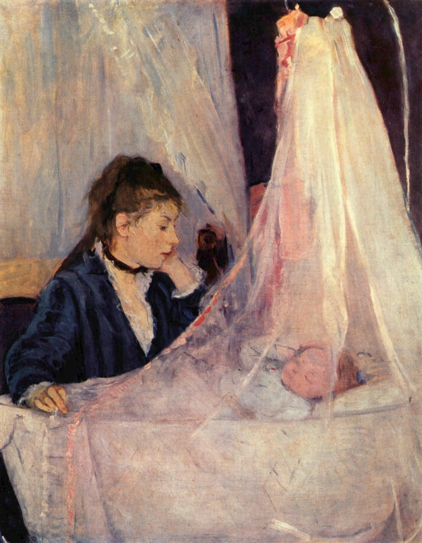 👩‍🍼 Колыбель – Берт Моризо (1872)