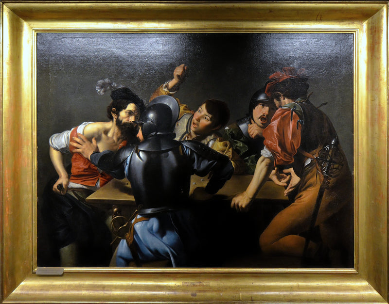 Querelle de joueurs dans un corps de garde - Valentin de Boulogne